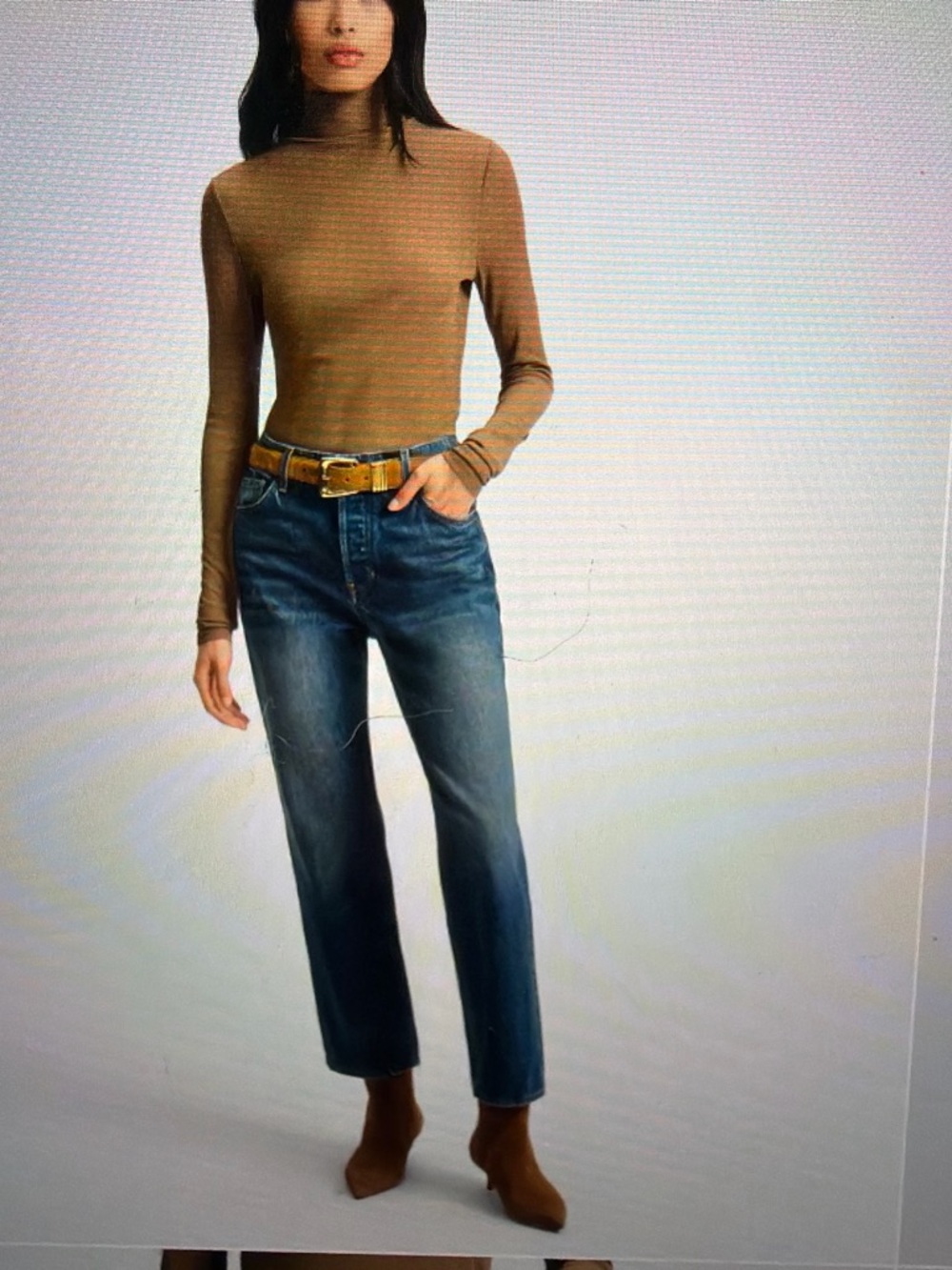 Veronica Beard Leah Classic Straight-Leg Women’s Jeans in Dark Blue